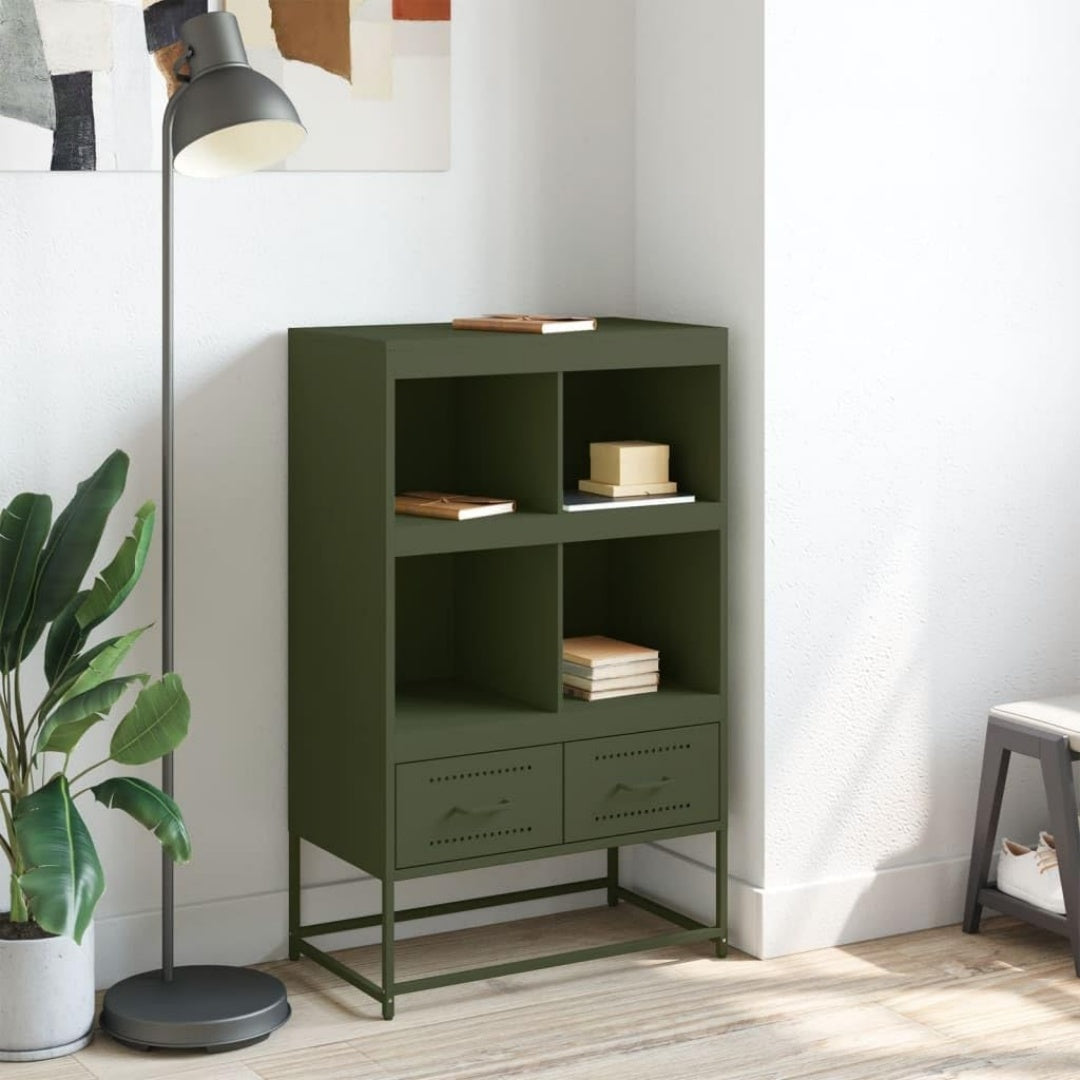 Sideboard mit den Massen 68 x 39 x 111.5 cm in Gruen