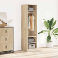 Kleiderschrank mit den Massen 50 x 50 x 200 cm in Eichenbraun