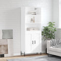 Hochschrank in Weiss aus Holzwerkstoff