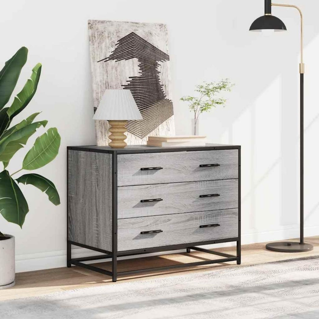 Das Sideboard nimmt mit 70 x 41 x 56 cm Gestalt an