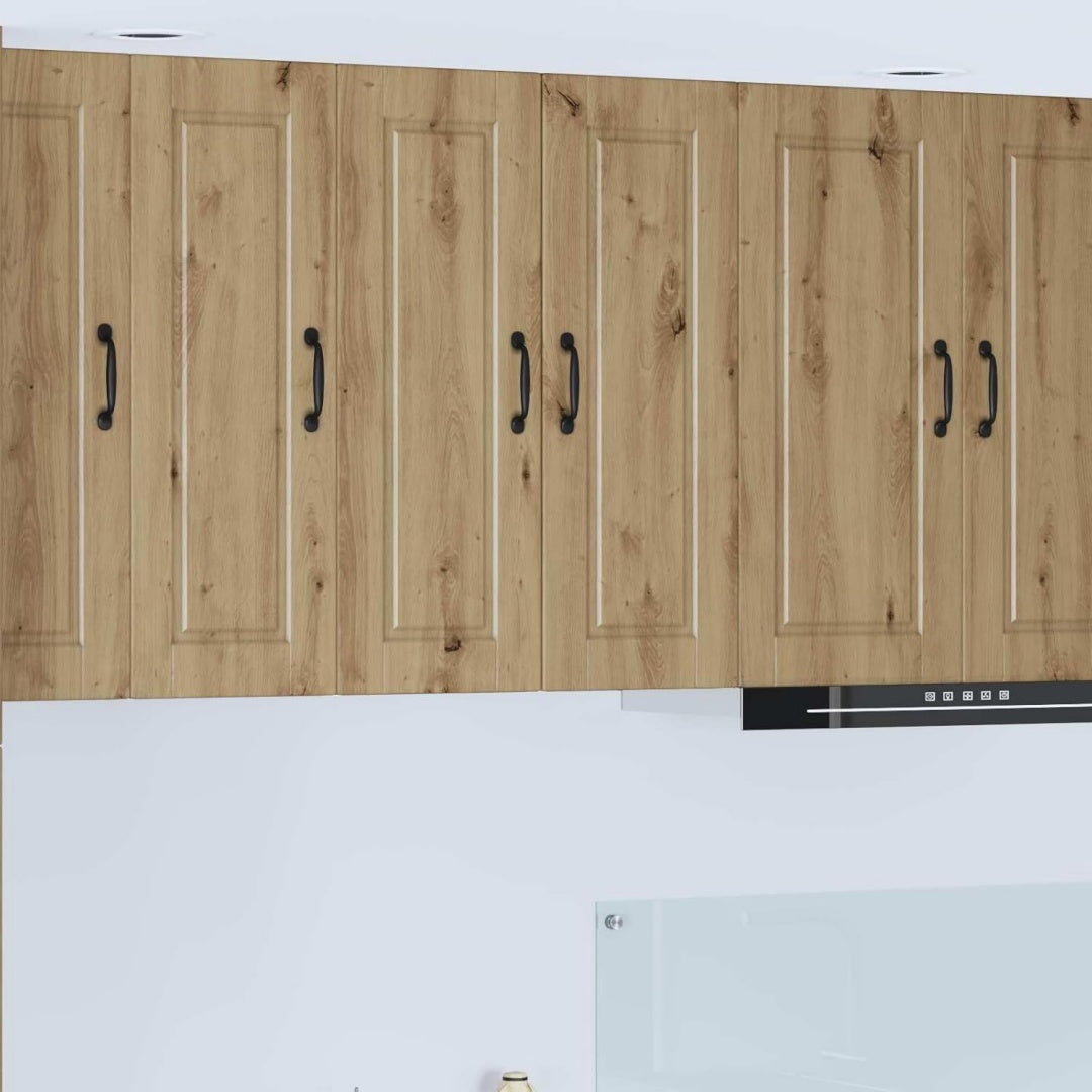 Der Wandschrank setzt auf 4 Tueren