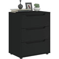 Sideboard aus Holzwerkstoff in Schwarz