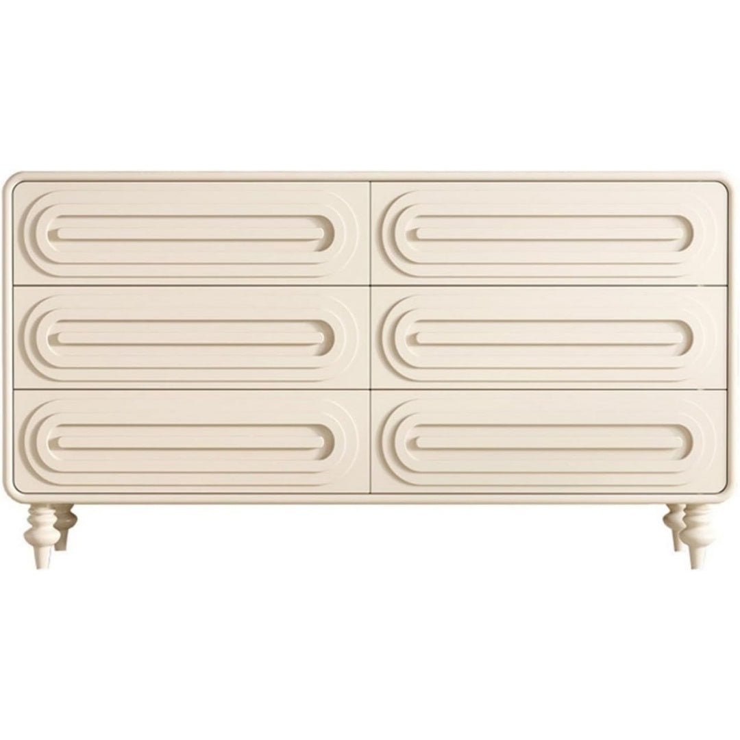 Bei dem Sideboard stehen 6 Schubladen im Mittelpunkt