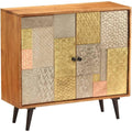 Sideboard mit den Massen 80 x 30 x 75 cm in Naturbraun