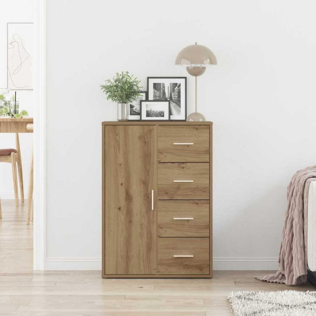Geschlossener Stauraum an dem Sideboard mit den Massen 60 x 31 x 84 cm