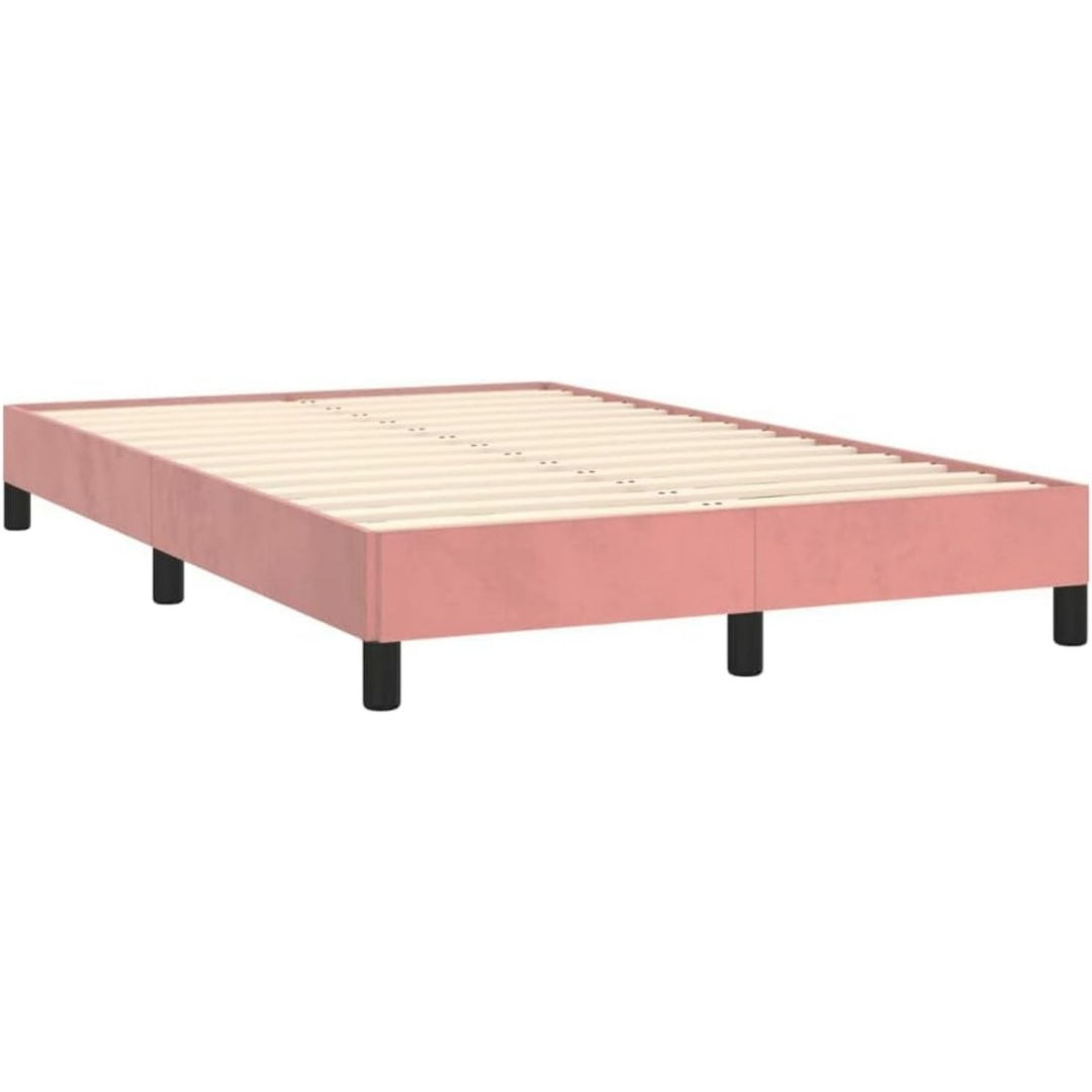 Bettgestell mit den Massen 120 x 190 cm in Rosa