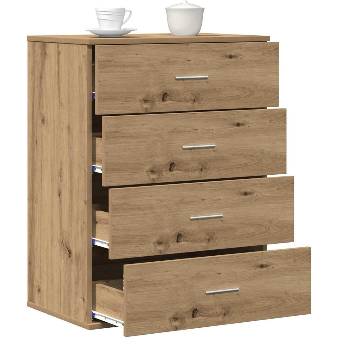 Sideboard mit den Massen 60 x 39 x 80 cm in Eichenbraun