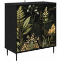 Das Sideboard misst 69 x 33 x 76 cm