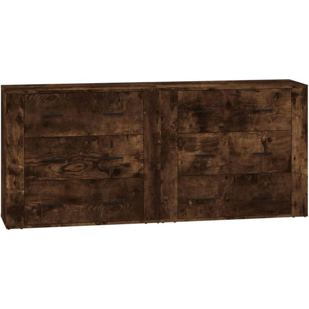 Sideboard mit den Massen 80 x 33 x 70 cm in Braun